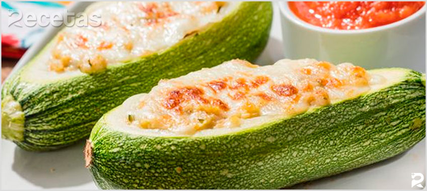 Calabacitas Rellenas de Queso